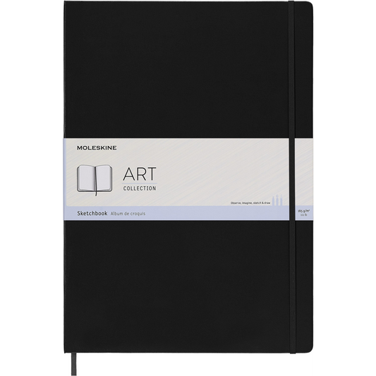 MOLESKINE A3, kemény kötés, fekete (ARTBF851)-0