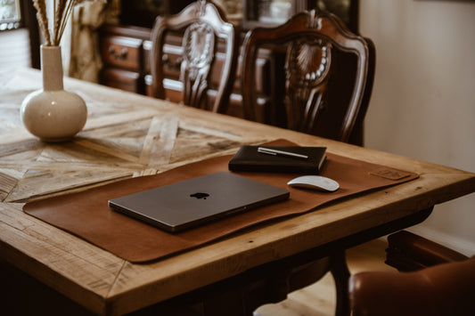 Light brown desk pad-0